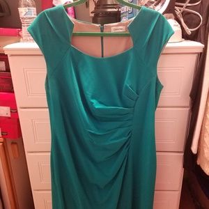 Calvin Klein Turquoise Dress SZ 14W